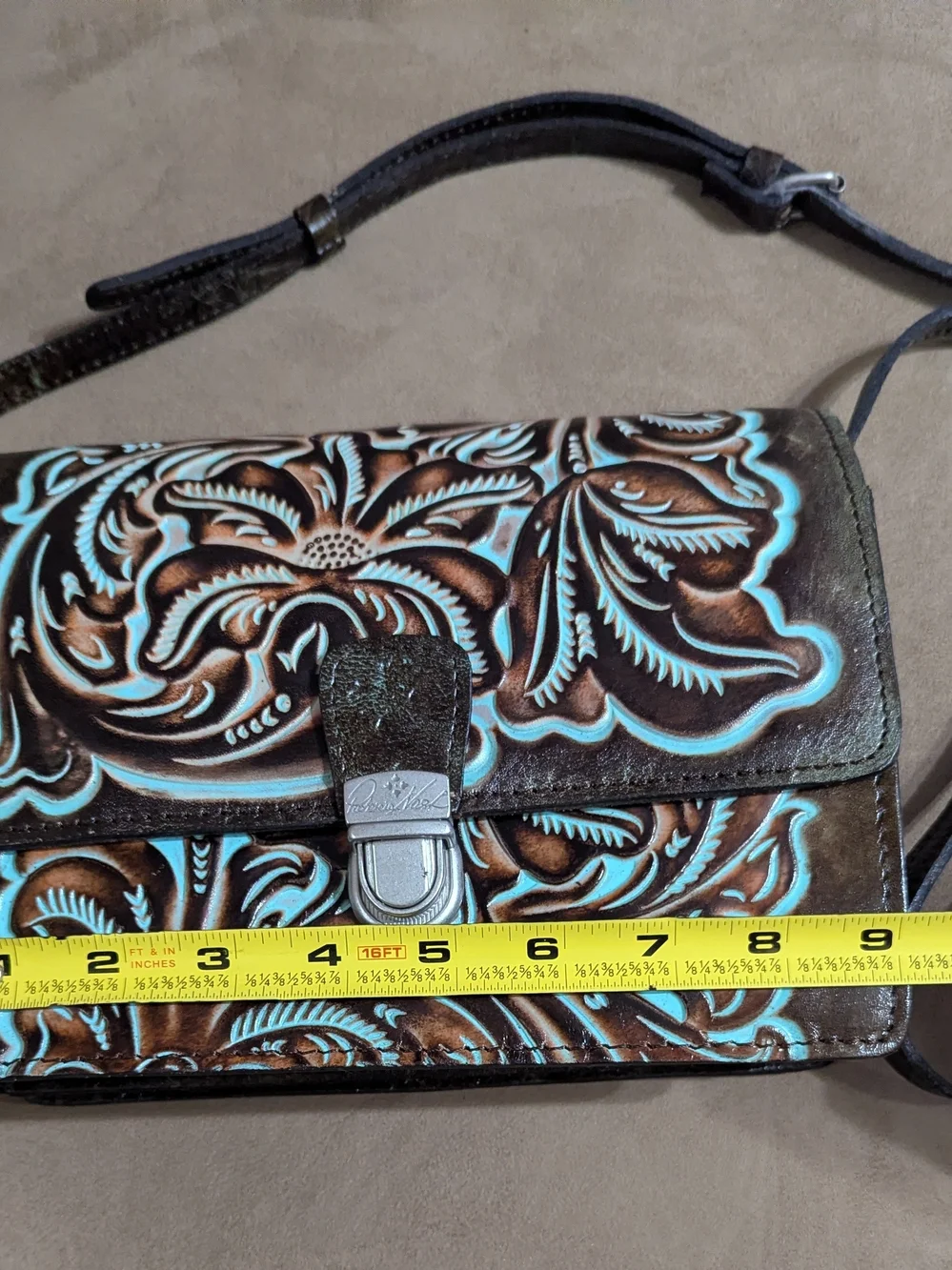 Patricia Nash Laurentina Tooled Turquoise Collection